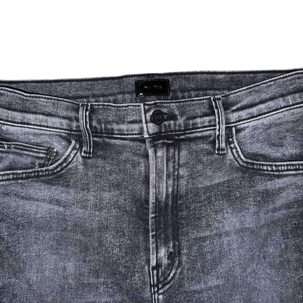 MOTHER Black Cropped Jeans - Picture 2 of 10